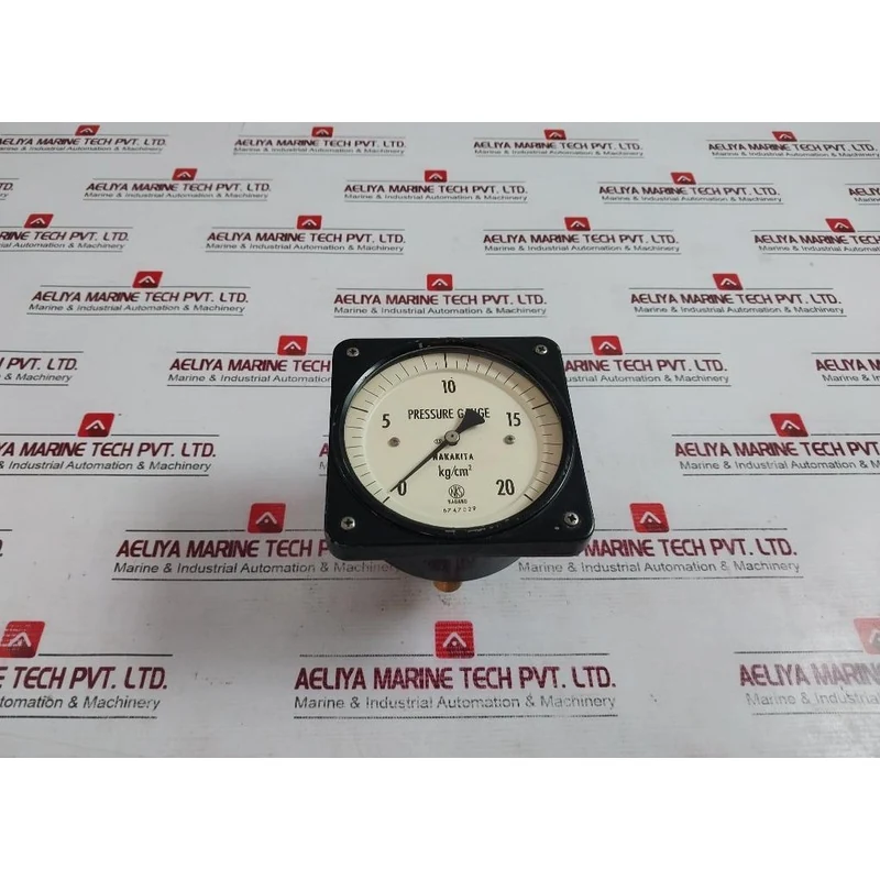 Nagano Keiki Seisakusho 0-20 Kg/Cm2 Pressure Gauge